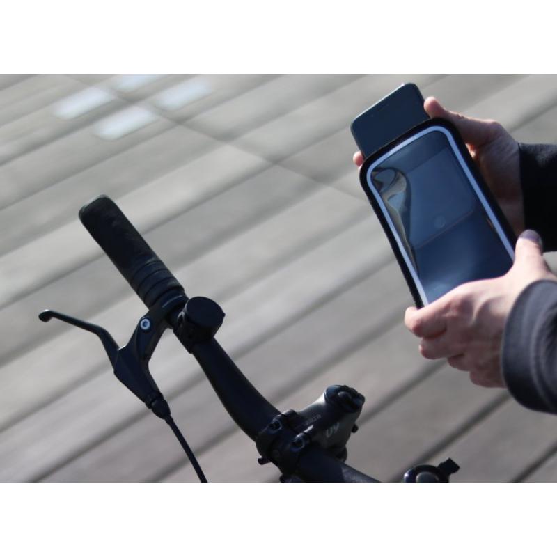Support magnétique pour smartphone guidon de vélo taille XXL SHAPEH