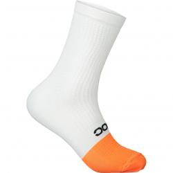 Chaussette POC Flair Mi-Longues Blanc/Orange