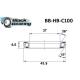 Roulement de Direction BLACKBEARING C100 - 1"1/4 (37x48.9x6.5mm 36x45°)