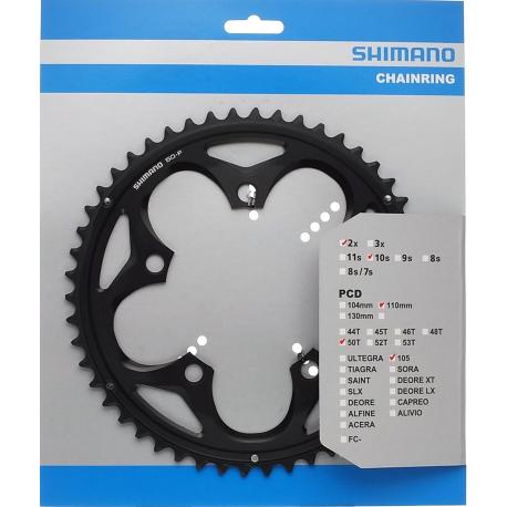 Plateau SHIMANO 105 FC-5750 - 50T 2x10vit