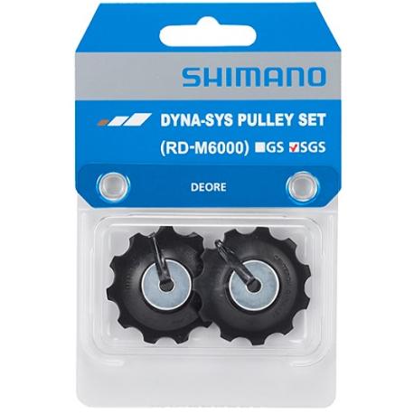 Galets de dérailleur SHIMANO DEORE M6000-GS - 10vit