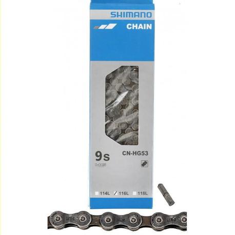 Chaine SHIMANO CN-HG53* - 116 maillons 9Vit