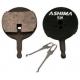 Plaquettes De Frein ASHIMA AVID BB5 - Semi-Metal